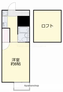 岡山県岡山市中区藤原光町1丁目【アパート】の間取り