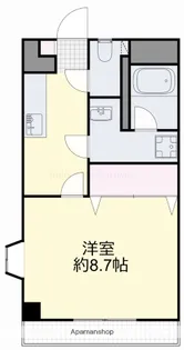ラ・アージュ【102号室】の間取り