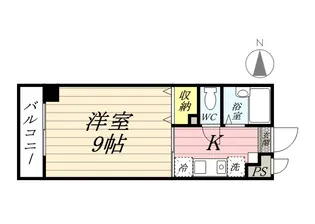 森ビル【4階】の間取り
