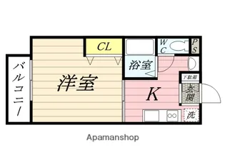 アーバンネット新屋敷【305号室】の間取り