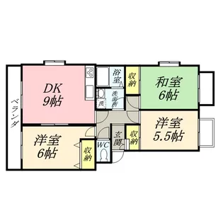 グレーシア福田【2階】の間取り