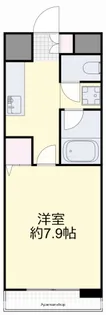 アミスター大供【5階】の間取り