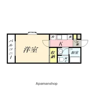 アークヒルズ西古松【2階】の間取り