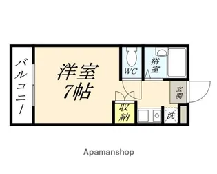 エステートタカツキ【2階】の間取り