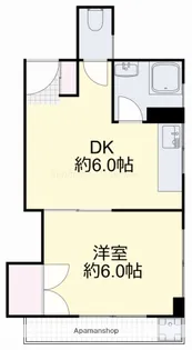フェイス南中央町【302号室】の間取り