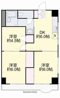 パッショネラ【303号室】の間取り