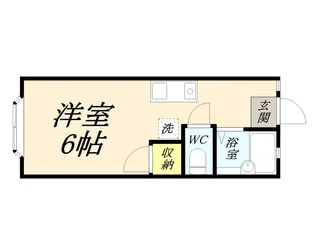 メゾンドM【203号室】の間取り