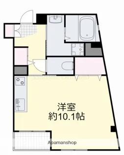 くすの木ビル【5階】の間取り
