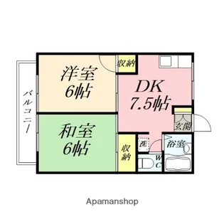 コーポニューライフ【2階】の間取り
