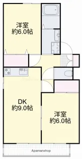 クレールメゾン【A101号室】の間取り