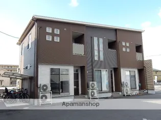 岡山県岡山市北区津高【アパート】の外観