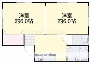 シティハイツ庄司【101号室】の間取り