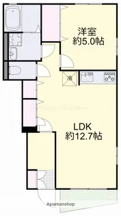 コフレⅢ【102号室】の間取り