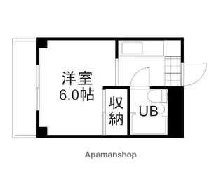 デュナミス富町【2階】の間取り