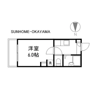 プレアール南方Ⅰ【2階】の間取り