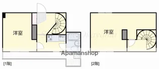 岡山県岡山市北区中山下1丁目【マンション】の間取り