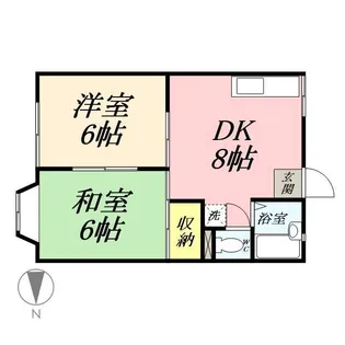 メゾン・ド・ルミネ【1階】の間取り