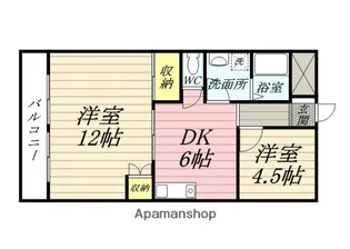 大和ビル【5階】の間取り