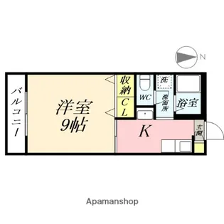 クレッシェンド【1階】の間取り