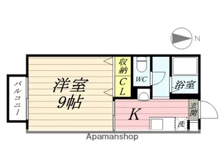 クレッシェンド【2階】の間取り