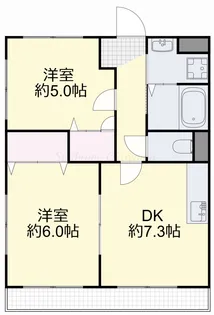 オルセーメゾンE【2階】の間取り