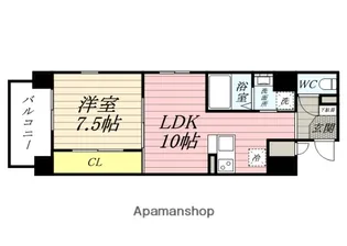 アトーレ野田【7階】の間取り