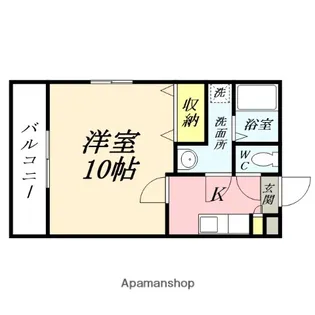 岡山県岡山市北区東古松5丁目【マンション】の間取り