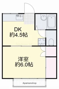 サニープラザ【1階】の間取り