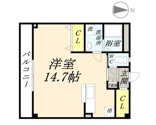 Y’S ビル【2階】の間取り