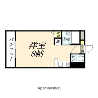 河合レジデンス【1階】の間取り