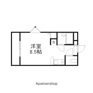 河合レジデンス【301号室】の間取り