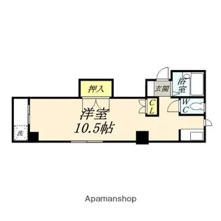 メゾン富田町【6階】の間取り