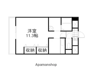 クレストシティ中井町【2階】の間取り