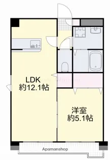 サウスイン奥田【4階】の間取り