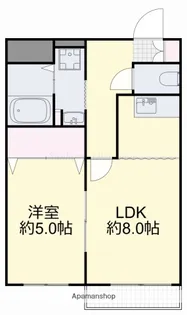 グランデュール医大南【701号室】の間取り