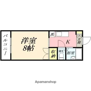 アークハイツ赤田【3階】の間取り
