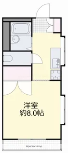 アークハイツ赤田【305号室】の間取り