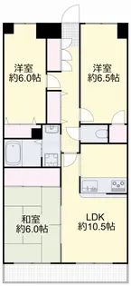 シティコーポ延友【8階】の間取り