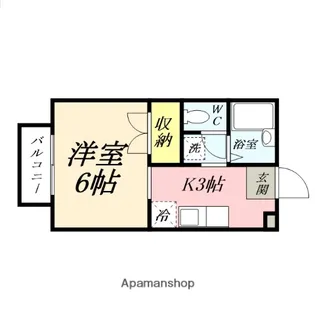 WEST51【1階】の間取り