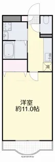 岡山県岡山市北区大元2丁目【マンション】の間取り