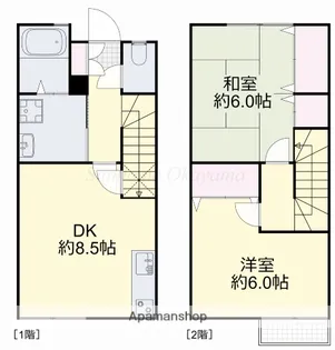 メゾウッド乙多見【1階】の間取り