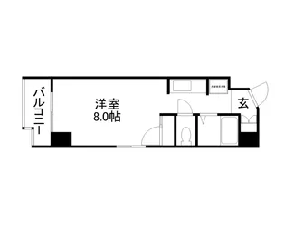 グランドメゾン藤【401号室】の間取り