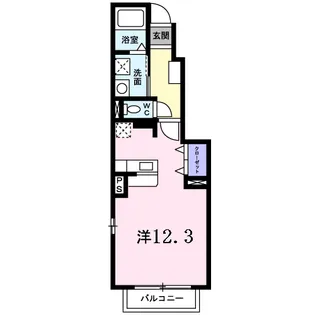 グレース上道A【1階】の間取り