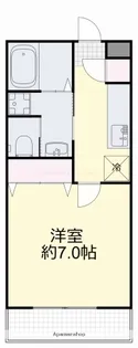 レクシア大供【102号室】の間取り