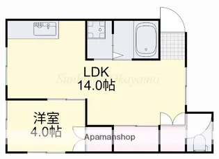 ラフォーレ弐番館【207号室】の間取り