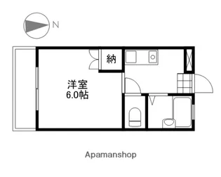 バンズコーポラス【2階】の間取り