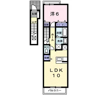 フローラ【2階】の間取り