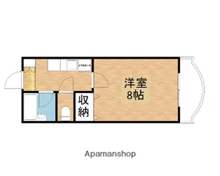 セントリヴィエール南方【403号室】の間取り