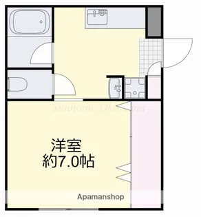 サンライズマンション【1階】の間取り