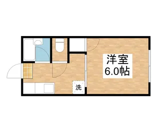 コーポプチ【1階】の間取り